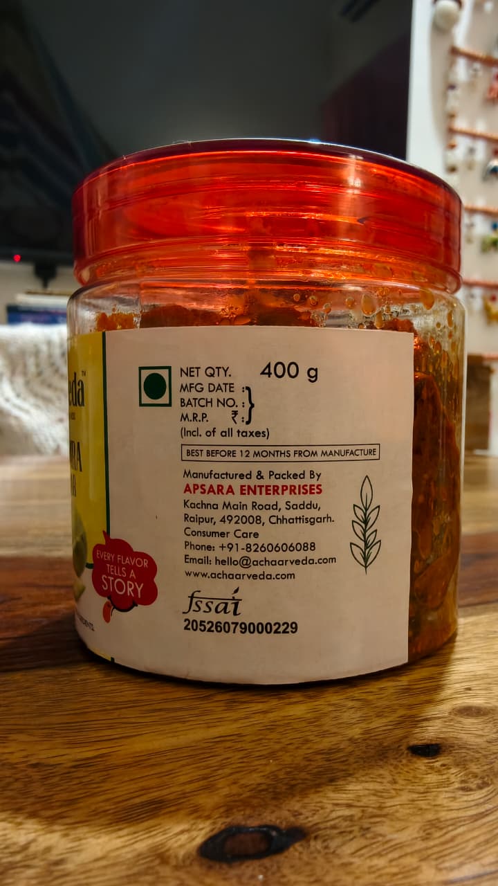 Desi Aamra Ka Achaar (Aamda Pickle)