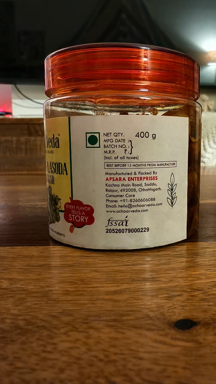 Chatpata Lasoda Ka Achaar